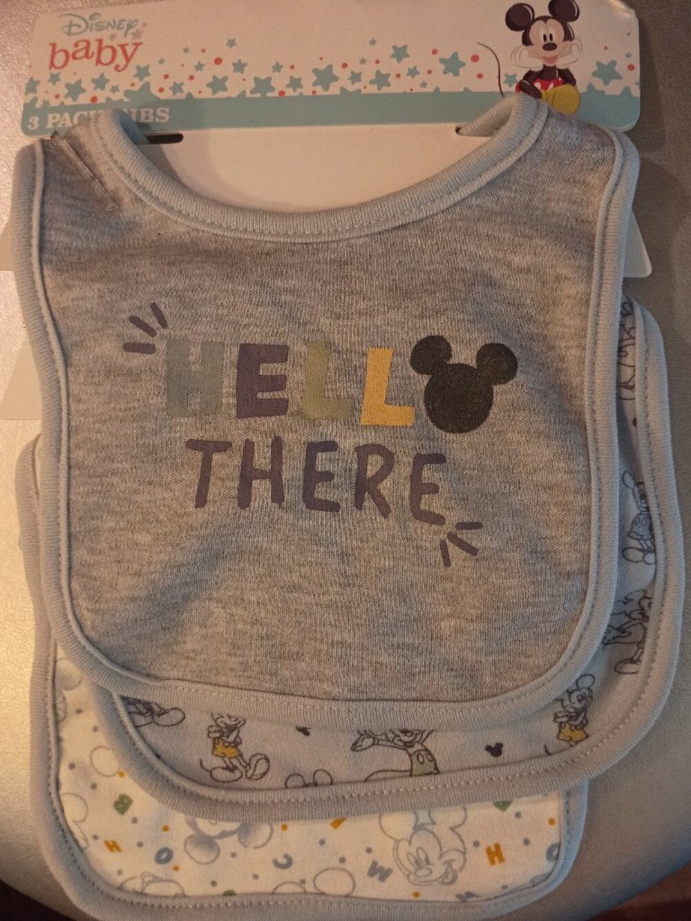 Disney Baby NWT 3 Pack Baby Bibs